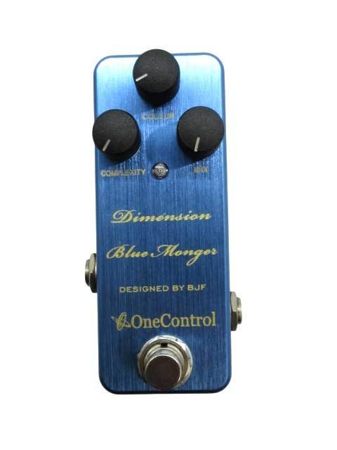 One Control Dimension Blue Mogner Reverb Chorus Effect Pedal Used