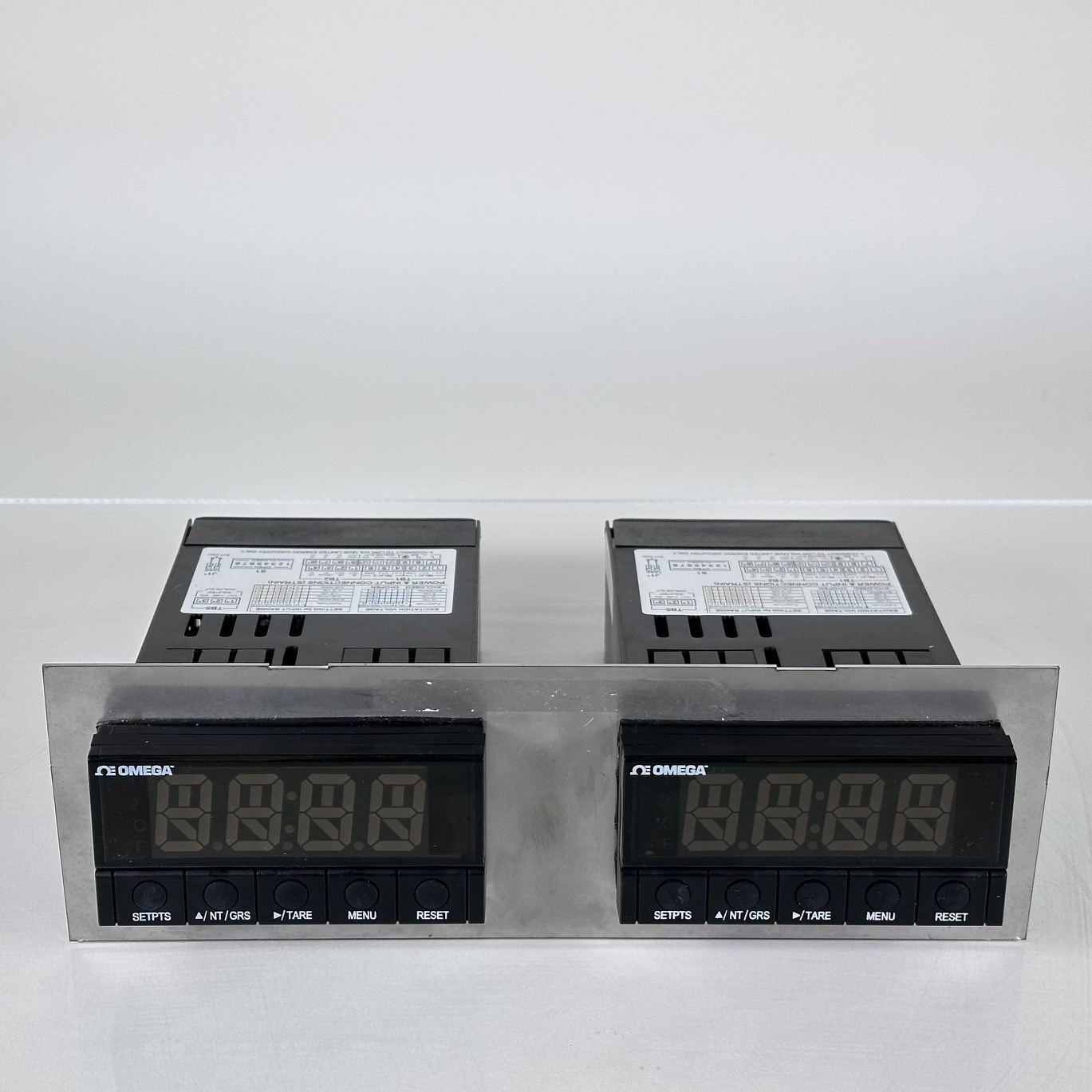 (Pair) Omega DP25B-S Strain & Load Cell (2000 lb) Meter/Controller