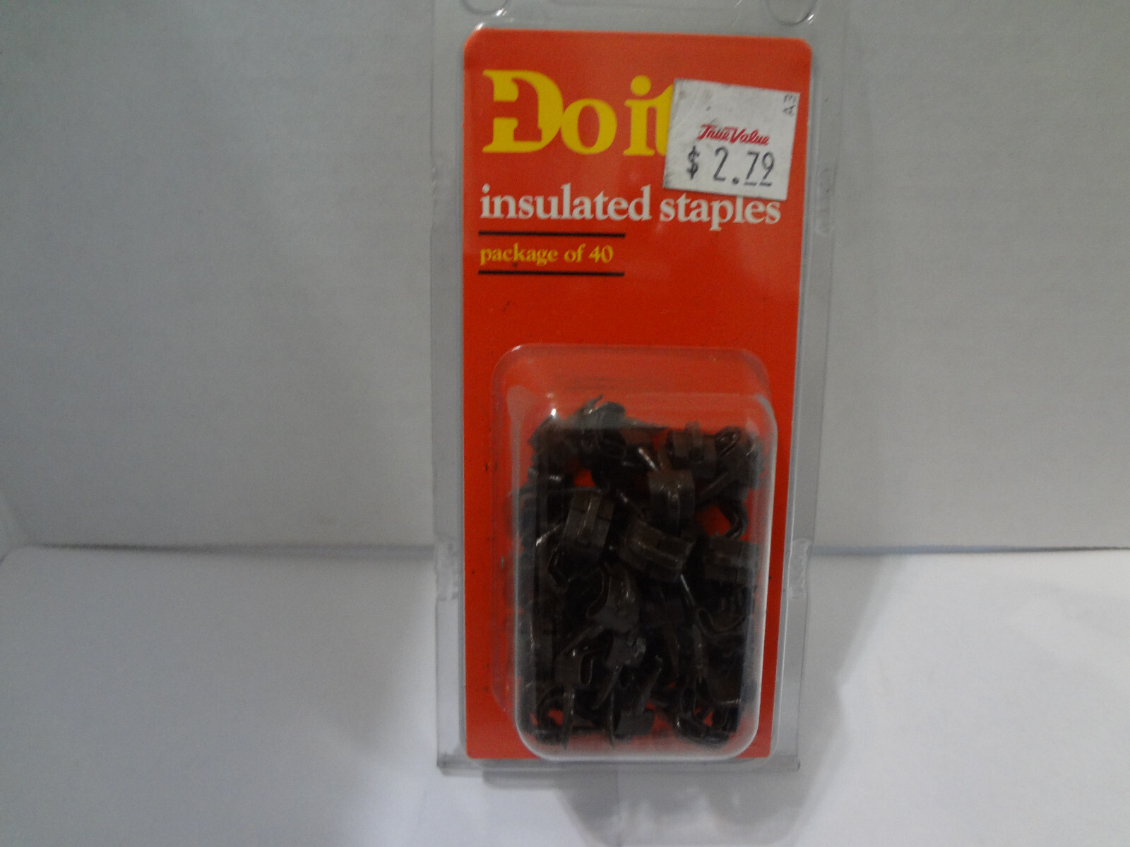 Doit Insulated Staples 502717 O/M 1010-100 Package of 40 No. 12532 - Black