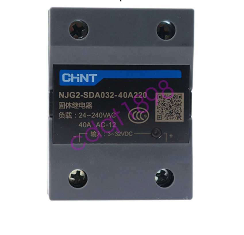 1PC New Chint NJG2-SDA032-40A220  DA40A 220V Solid State Relay Brand