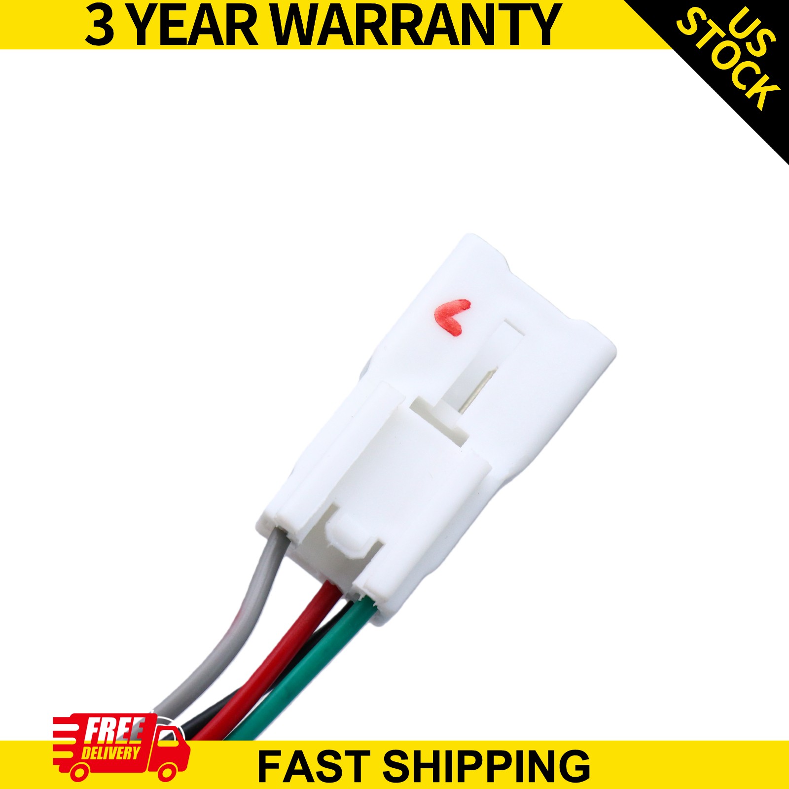Fits Kia Forte 2017-2018 Rear Outer Tail Light Wiring Harness Socket 92470B0600