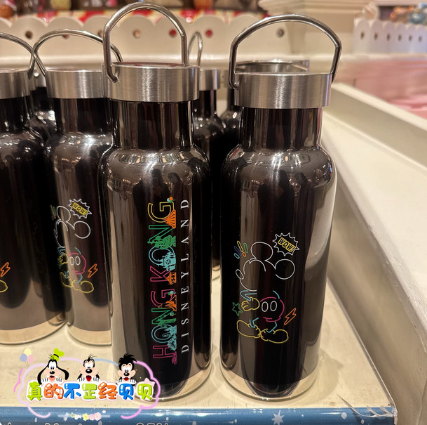 Genuine  HongKong Disney 2025 Mickey Mouse Cartoon Stainless Steel Thermos Cup