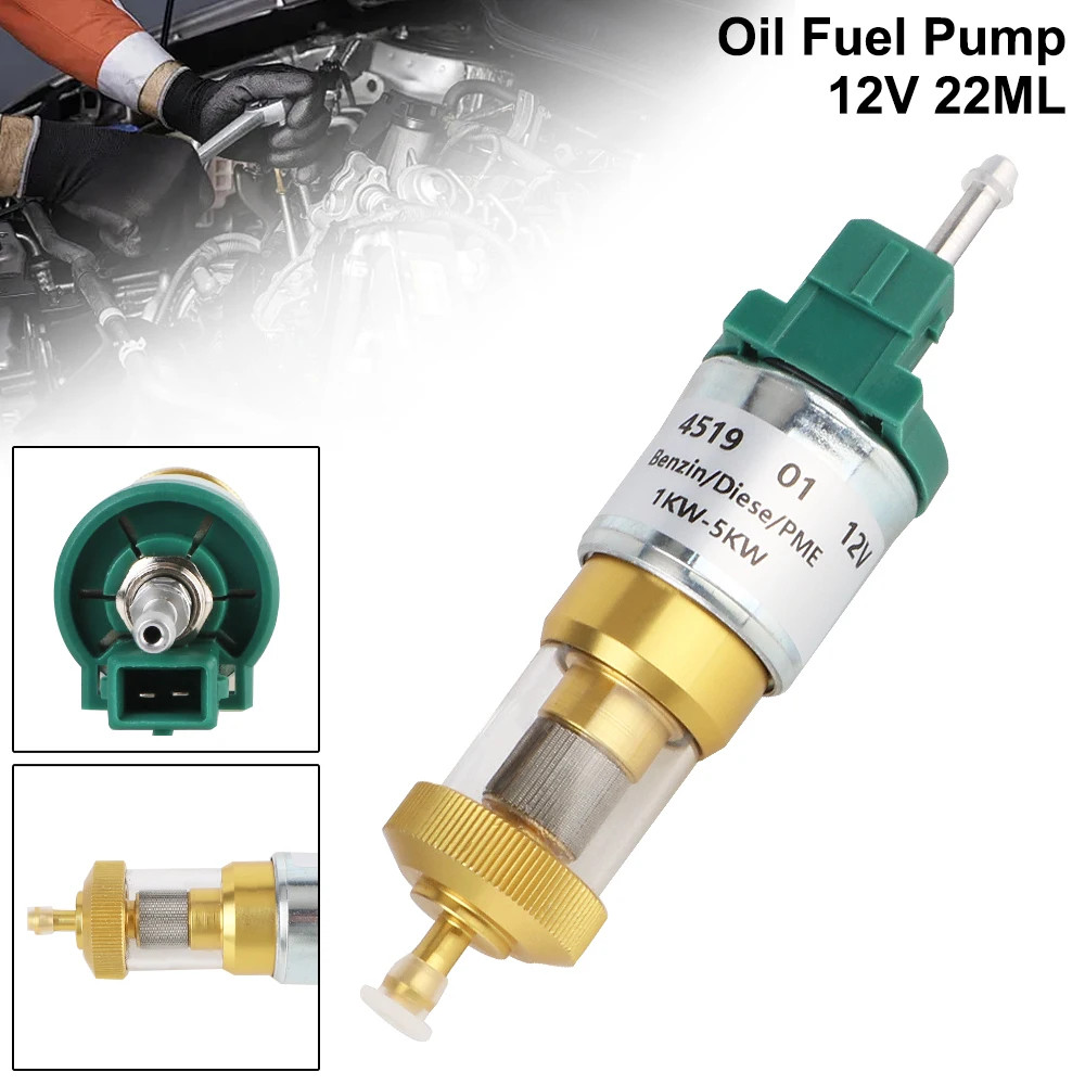 1KW-5KW Ultra Quiet Fuel metering pump Accessories Heater Silent Fuel Pump