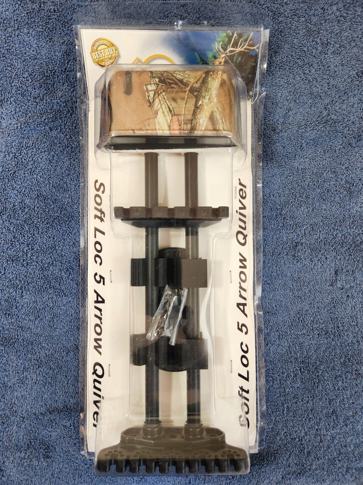 Alpine Archery Soft Loc Quiver 5 Arrow Mossy Oak Camo New In Package Complete