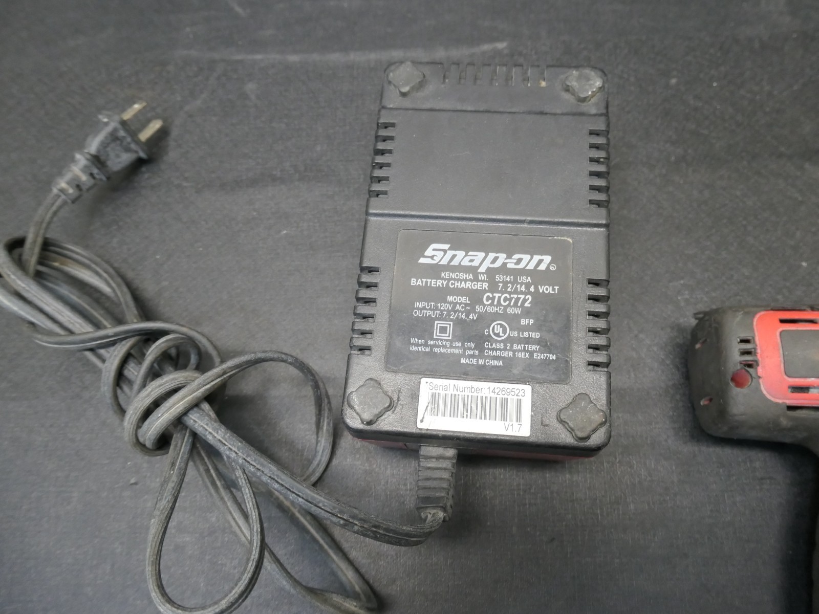 Snap-On CDR761A 14.4V 3/8" Cordless Drill Driver w/ Battery & Charger