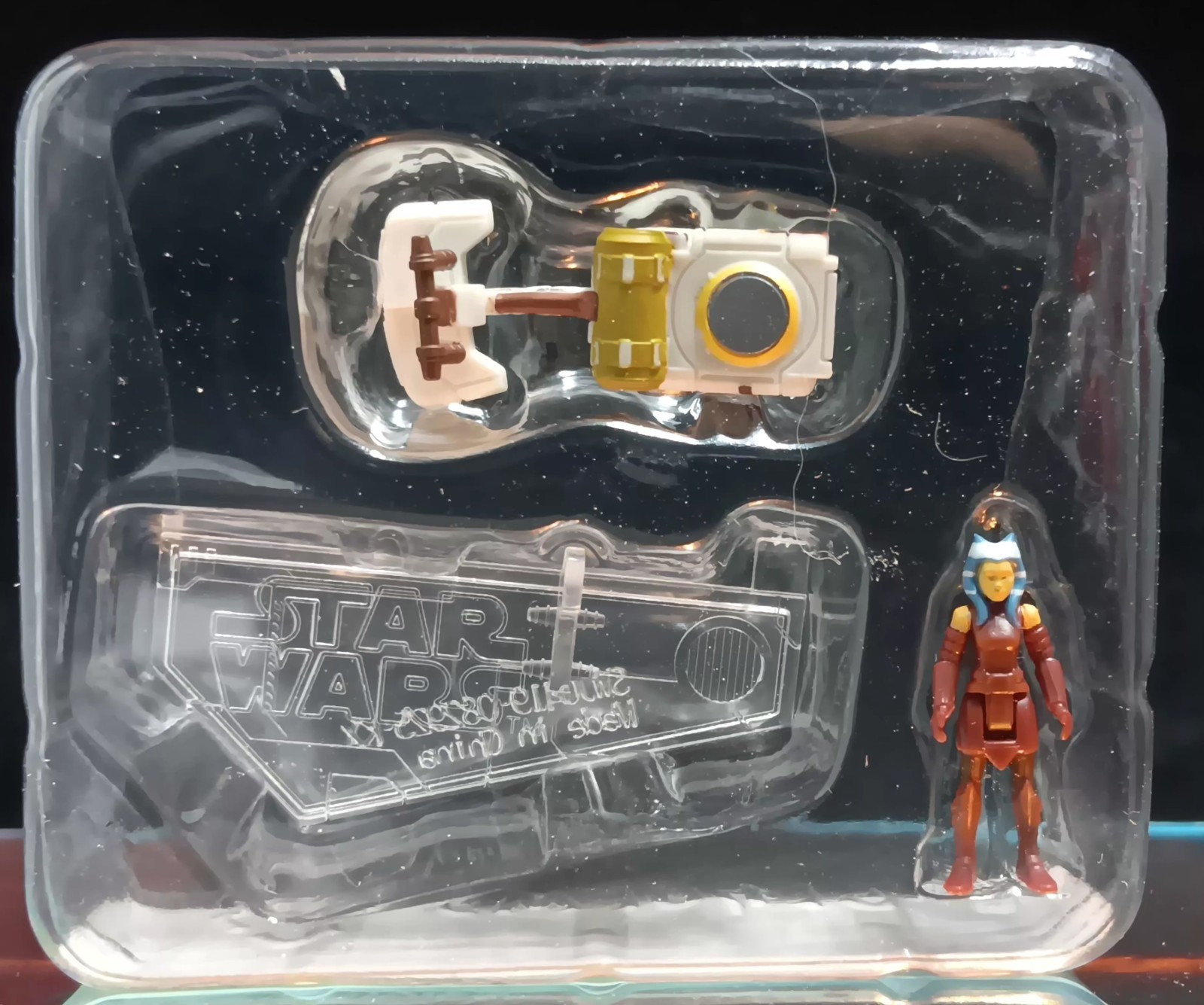 Star Wars AHSOKA TANO & JUMP SPEEDER Micro Galaxy Squadron Scout Class S10