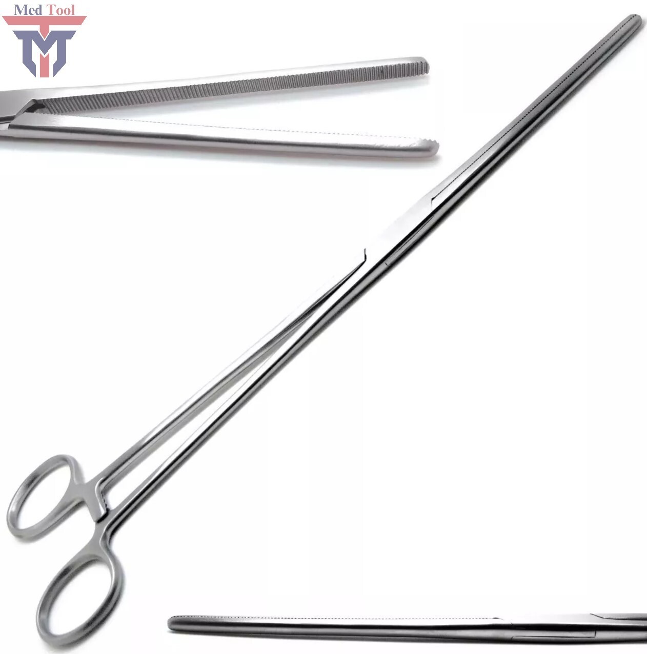 Pean Rochester Straight Forceps 12" Hemostat Surgical Instruments