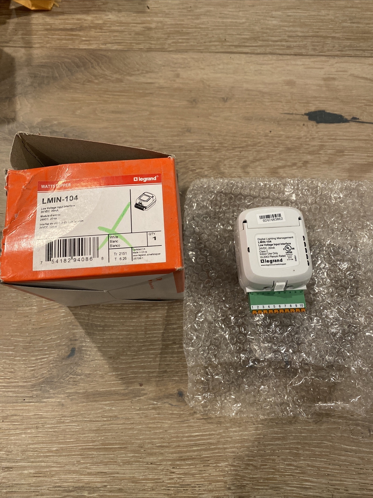 Legrand WattStopper 24V DC Digital Lighting Management System - White (LMIN-104)