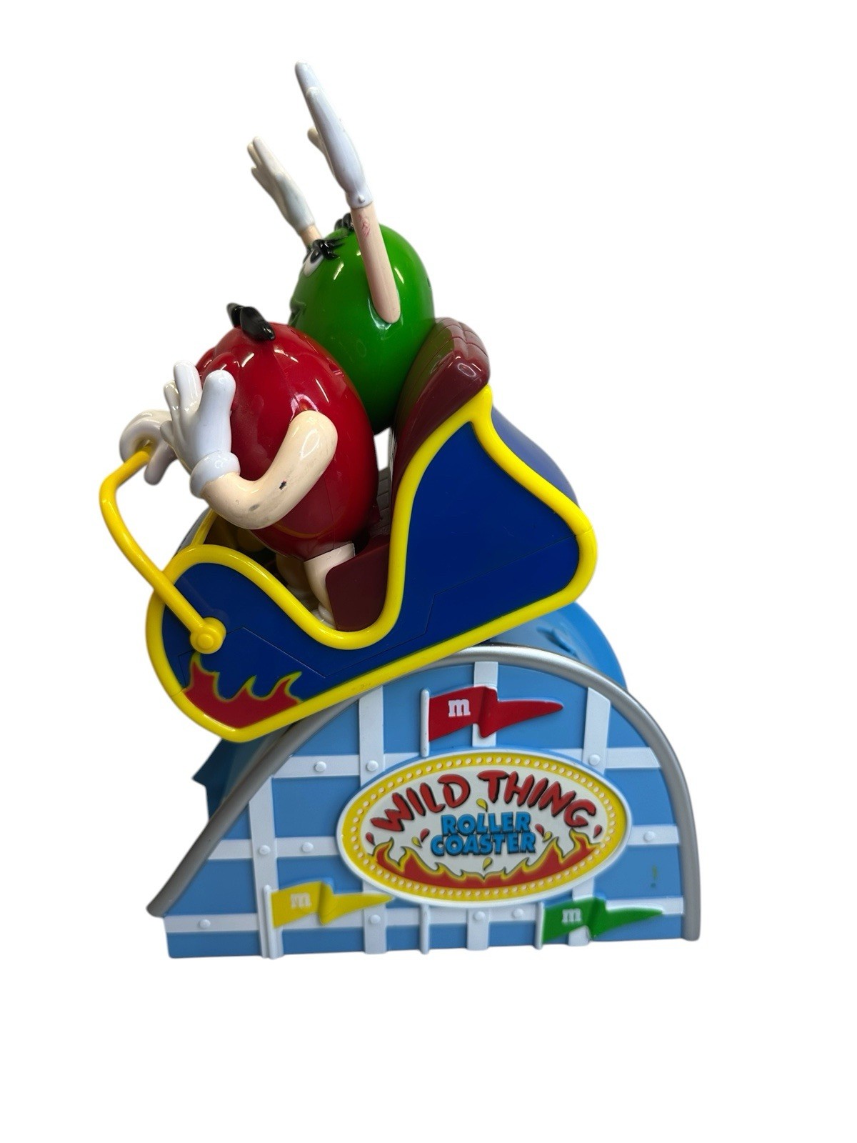 M&M's "Wild Thing Roller Coaster" Limited Edition Candy Dispenser 2002