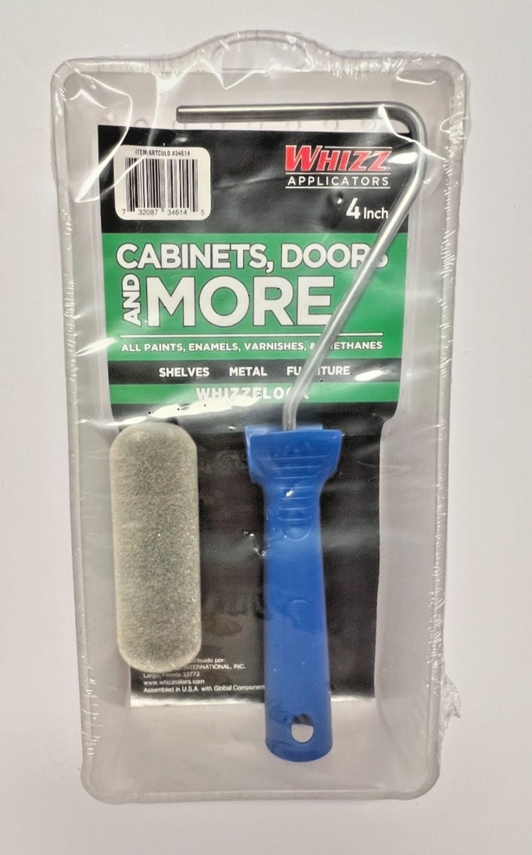 Whizz Applicators Cabinets Doors 4" Roller Refill Corner Painter Brush Lot