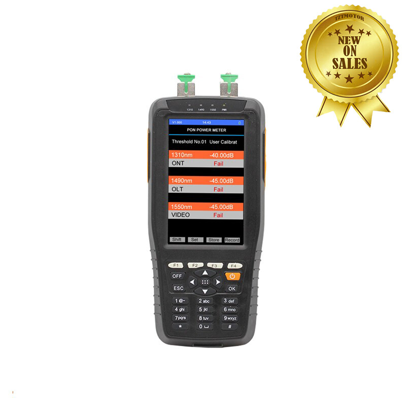 TM70B PON Fiber Optic Power Meter Wavelengths 1310/1490/1550nm Optic Fiber #NEW