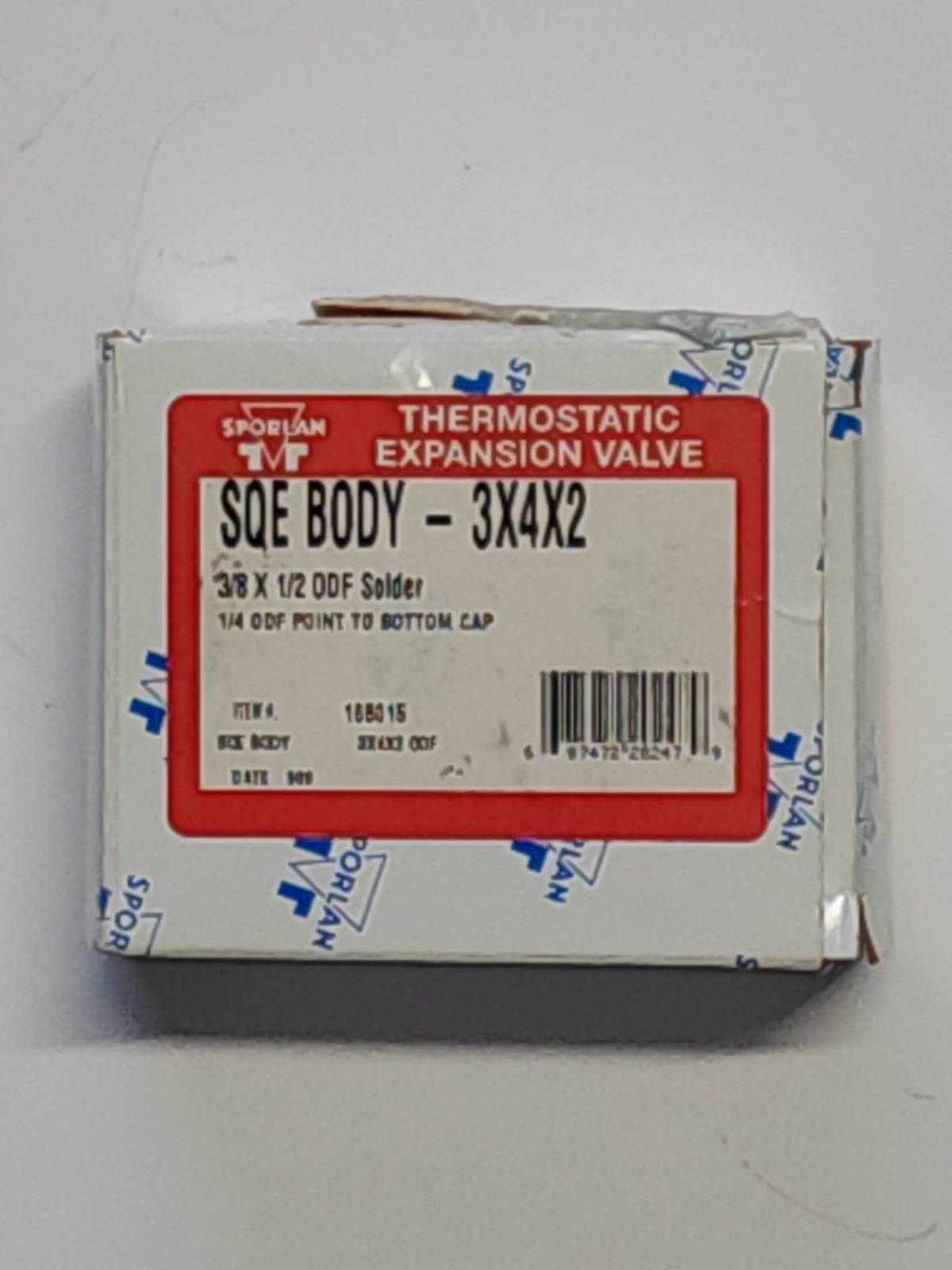 NEW SPORLAN SQE BODY 3x4x2 Expansion Valve 168015