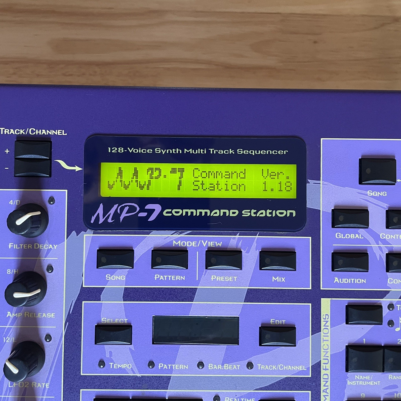 E-MU MP-7 Command Station - 7760 MPC-style synthesizer, drum machine, sequencer