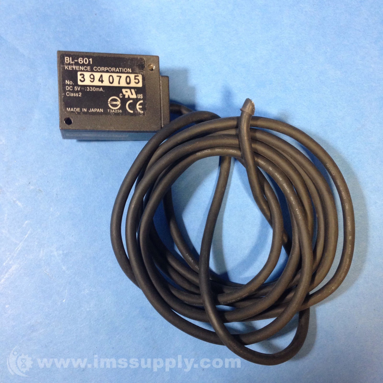 Keyence Corp BL-601 Barcode Scanner USIP