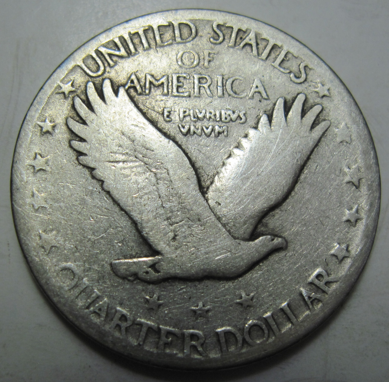 1928 D silver Standing Liberty Quarter (#811b)