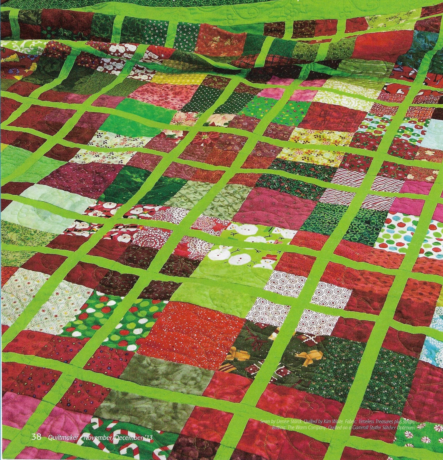 The Right Slice Quilt quilting pattern instructions