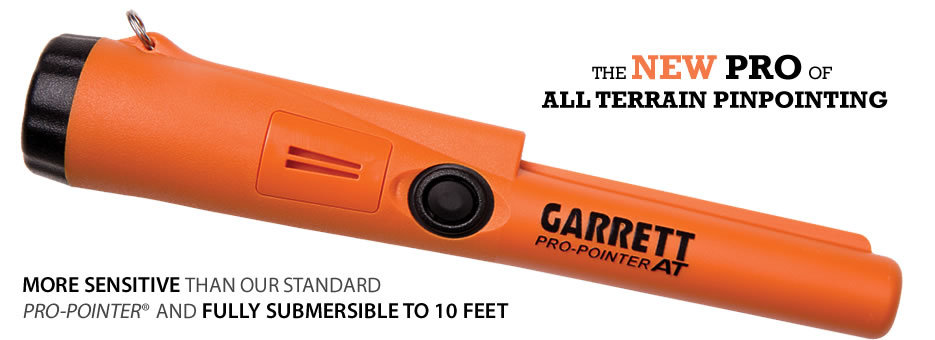 Garrett Pro-Pointer AT, Waterproof Pinpointer for Gold Nuggets, Coins and Relics