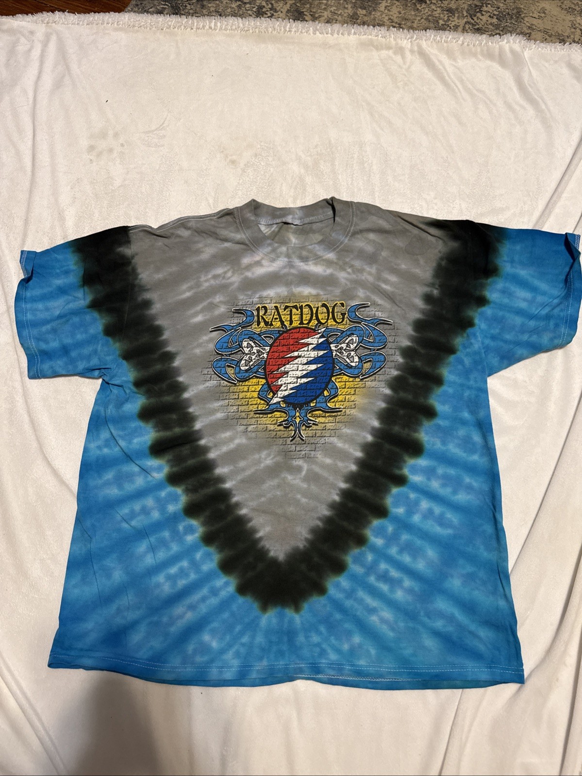 Vintage 2000 Ratdog Bob Weir Grateful Dead Tie Dye Tour Shirt Rare GDP GILDAN XL