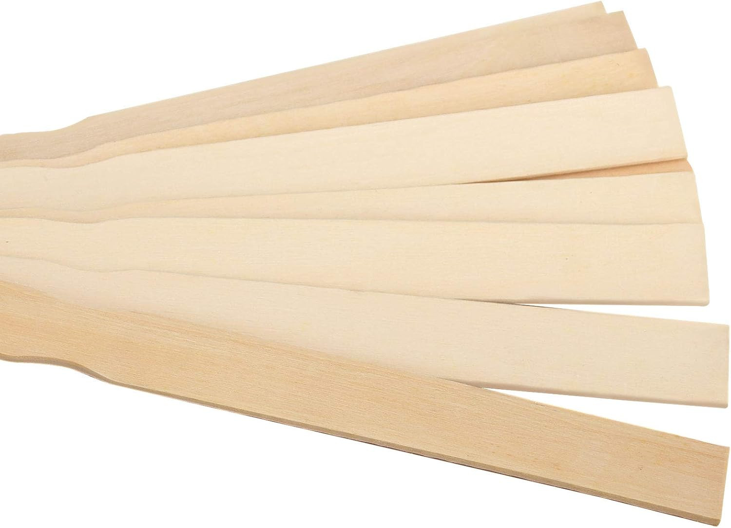 100 PCS 10 Inch Paint Sticks, Premium Wooden Paint Stir Waxing Mixing Sticks Bul