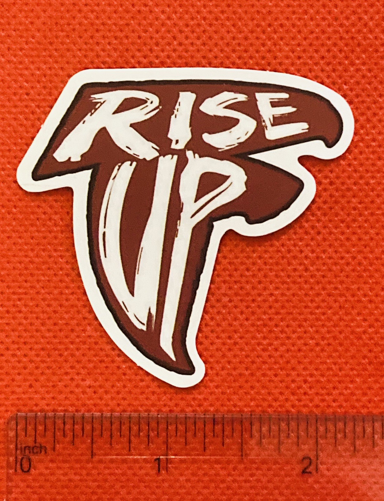 Atlanta Falcons Rise Up Logo Sticker Decal Free Fast US Shipping 🇺🇸