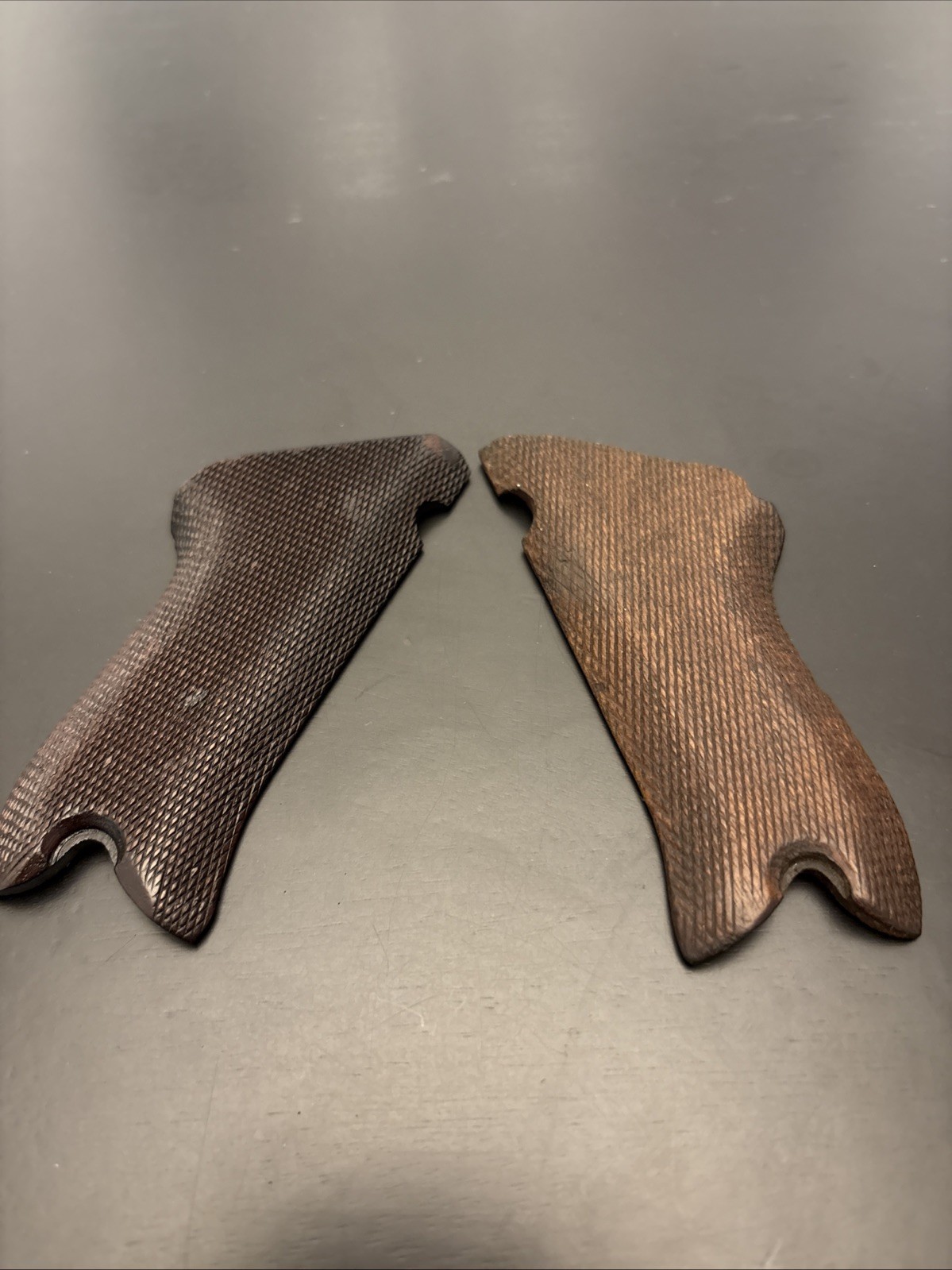 German Luger P08 Wooden Grips WW2 WWII