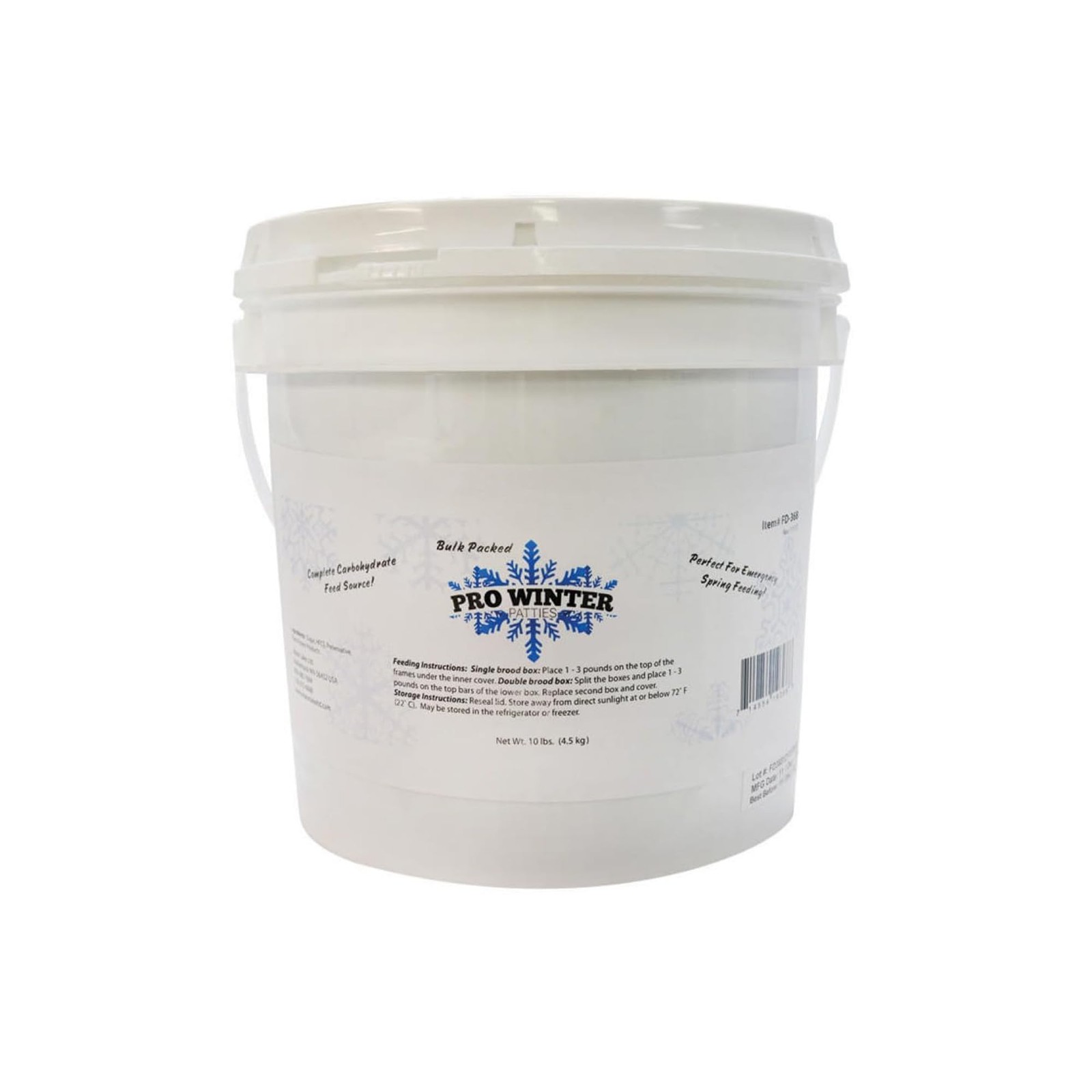 Mann Lake Pro-Winter Feed for Bees | Winter Patties Beehive Feeding |...