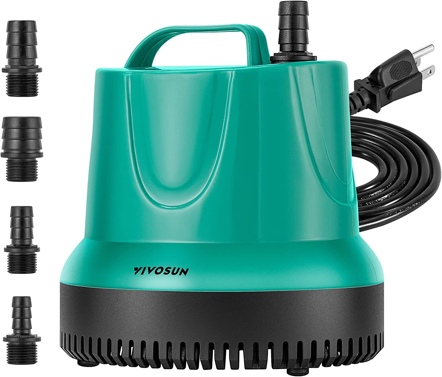 VIVOSUN 660GPH 40W Submersible Pump for Fish Tank, Pond, Aquarium, Hydroponic Sy