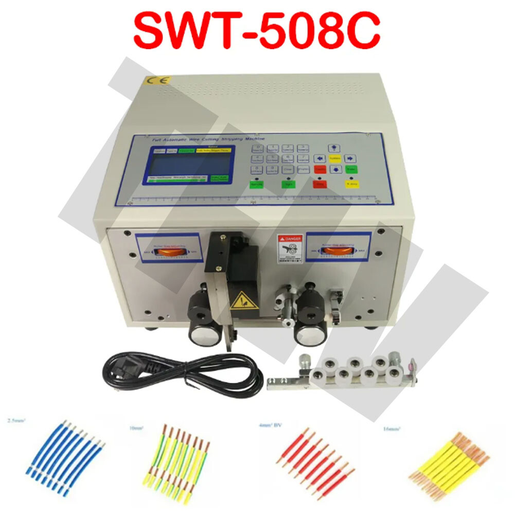 SWT508C Wire Stripping Machine Automatic Wire Stripper Cutting Machine