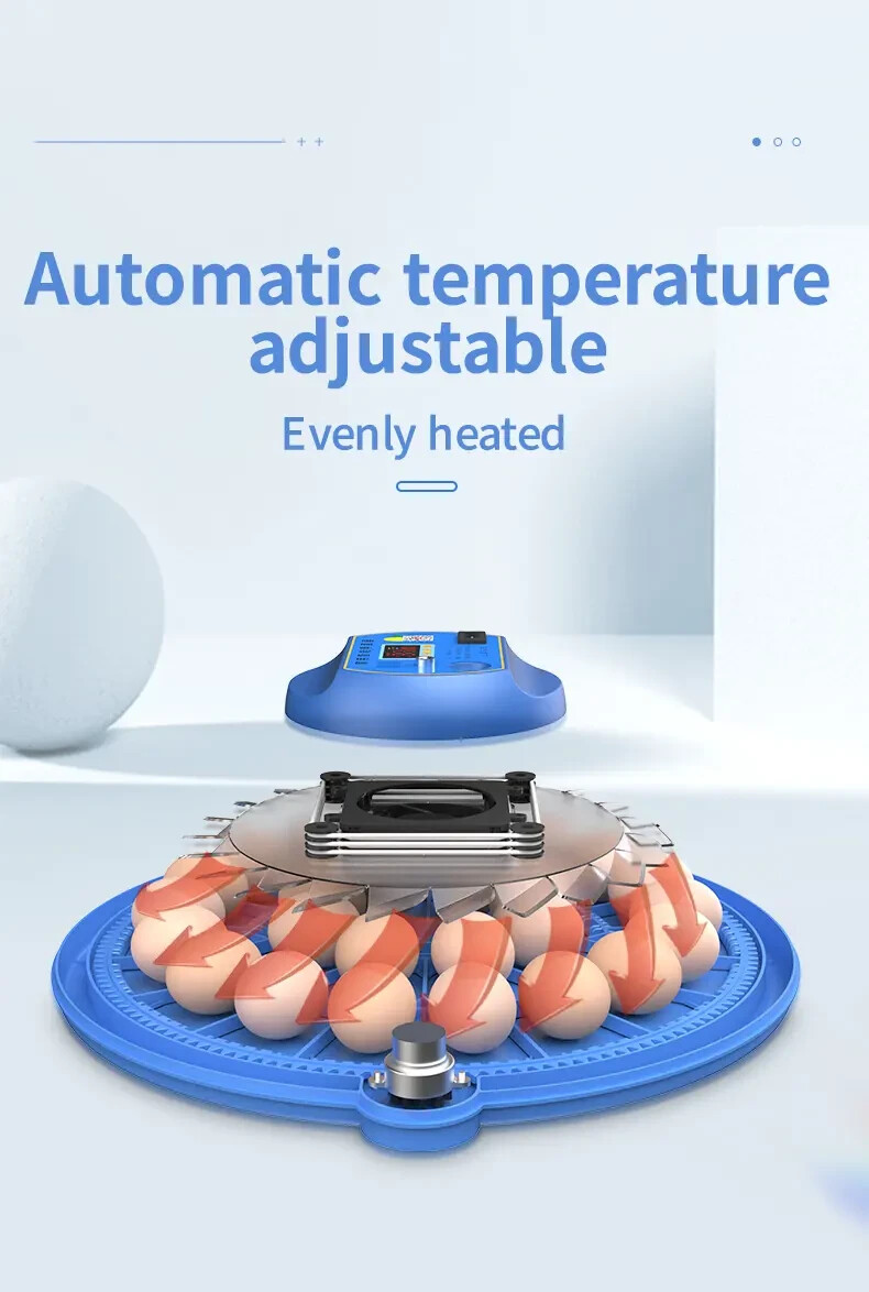 80 Egg Incubator Fully Automatic Incubator Machine for Hatching Eggs 120 Volt