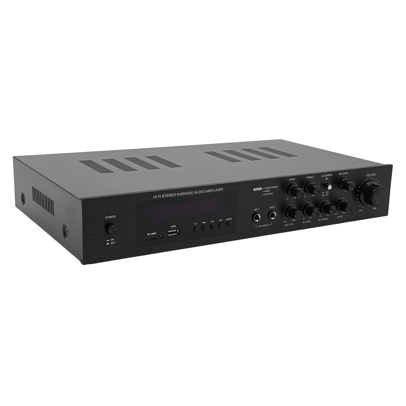 Bluetooth Amplifier, Audio Power Amplifier, Amplifier With Remote Control