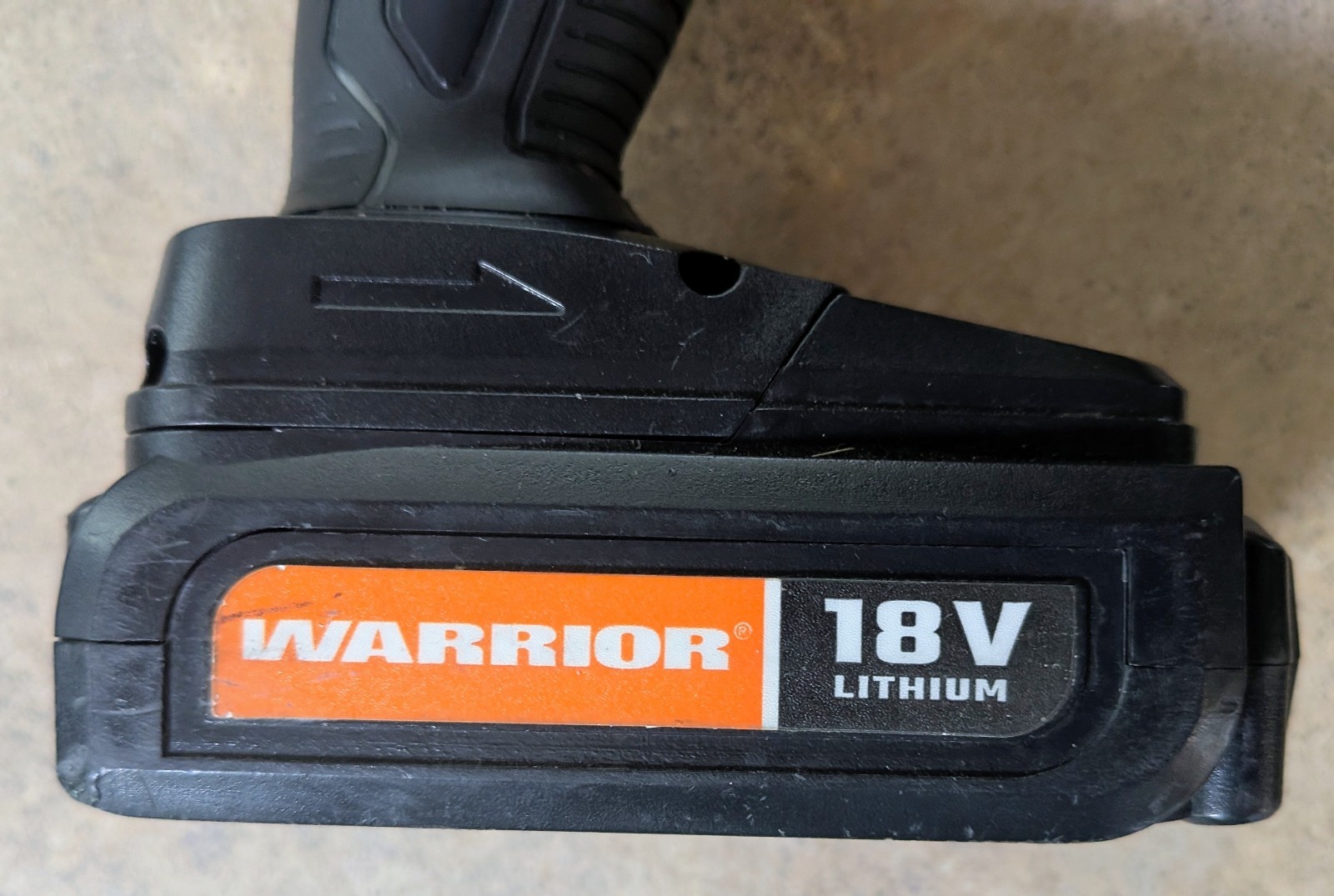 Warrior 18V Cordless Flashlight Work Light 9 LED Spotlight Item 64117 Bare Tool