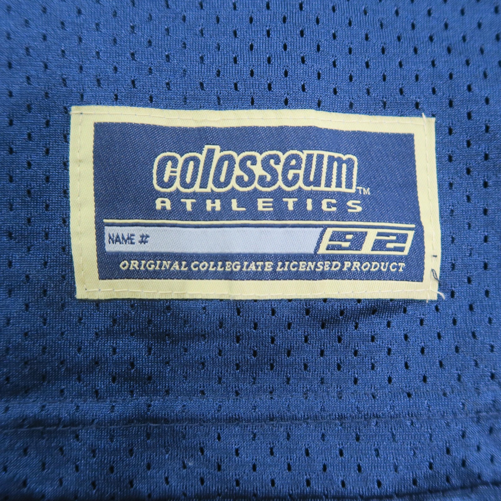 Vintage Georgia Tech Yellow Jackets Jersey Men Large NCAA Football Colosseum #45