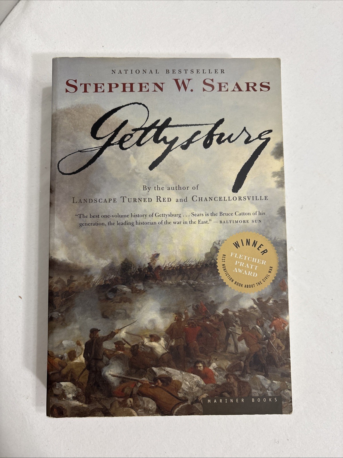 Gettysburg Sears, Stephen W. paperback 2004 NEW