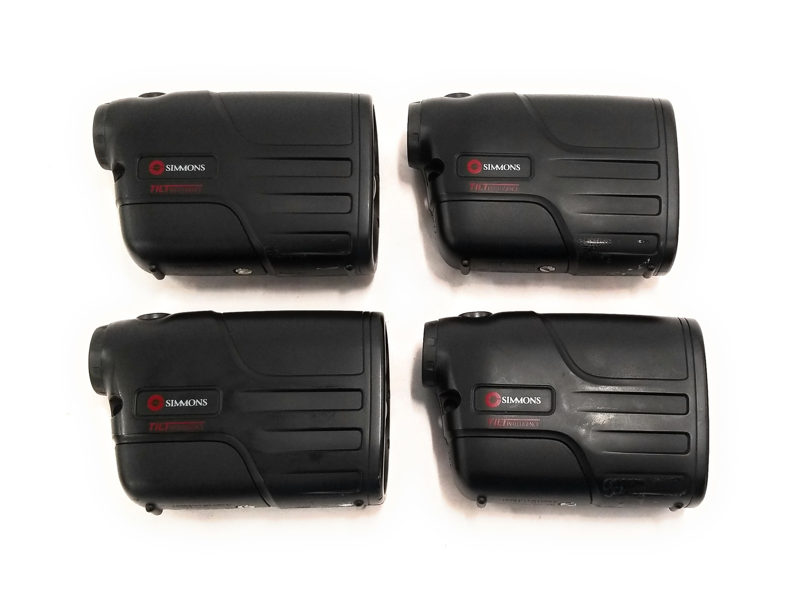 Lot of 4 Simmons LRF600 TI Tilt Intelligence Golf Laser Rangefinders 4x Hunting