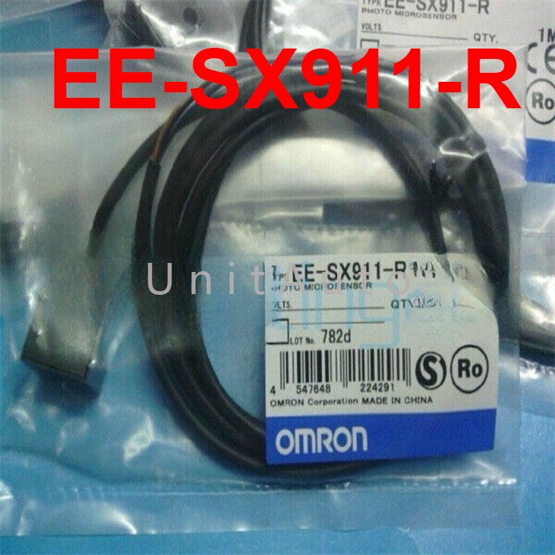 Omron EE-SX911-R Slot Photoelectric Sensor Micro Switch With Cable Brand New 1PC