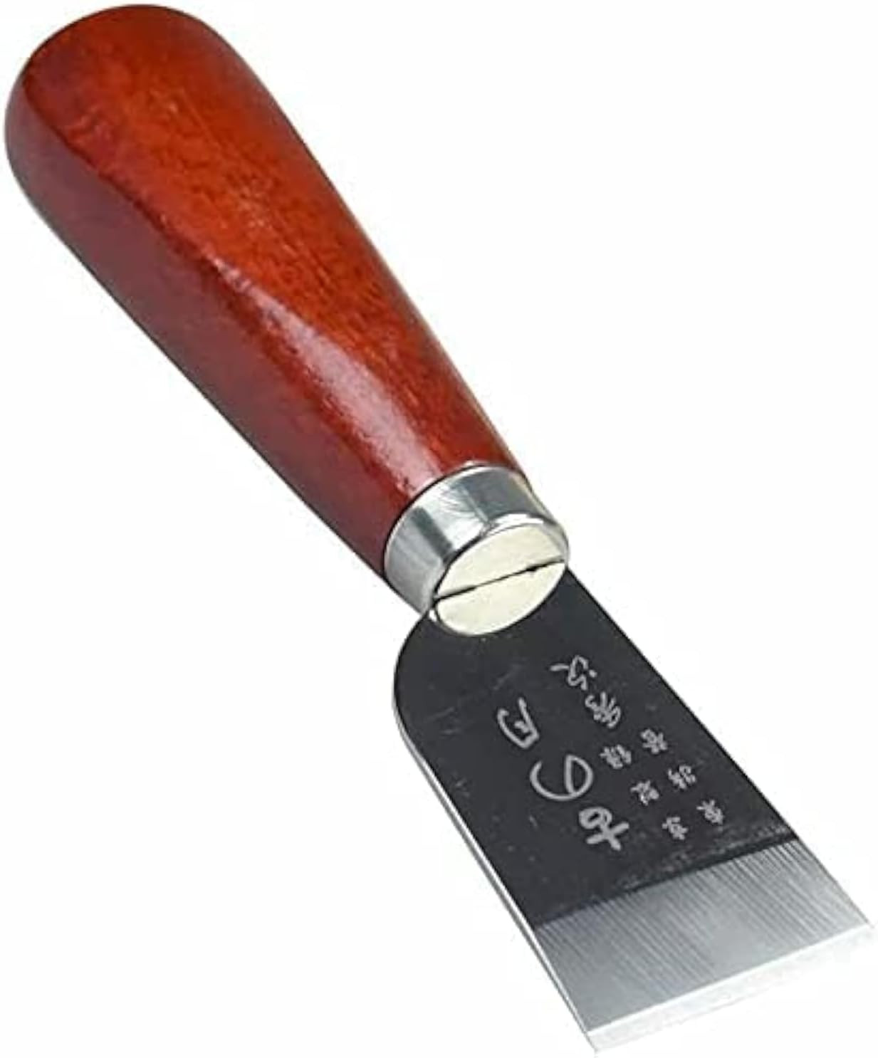 Leather Working Knife with Wooden Handle - DIY Leathercraft Cutting