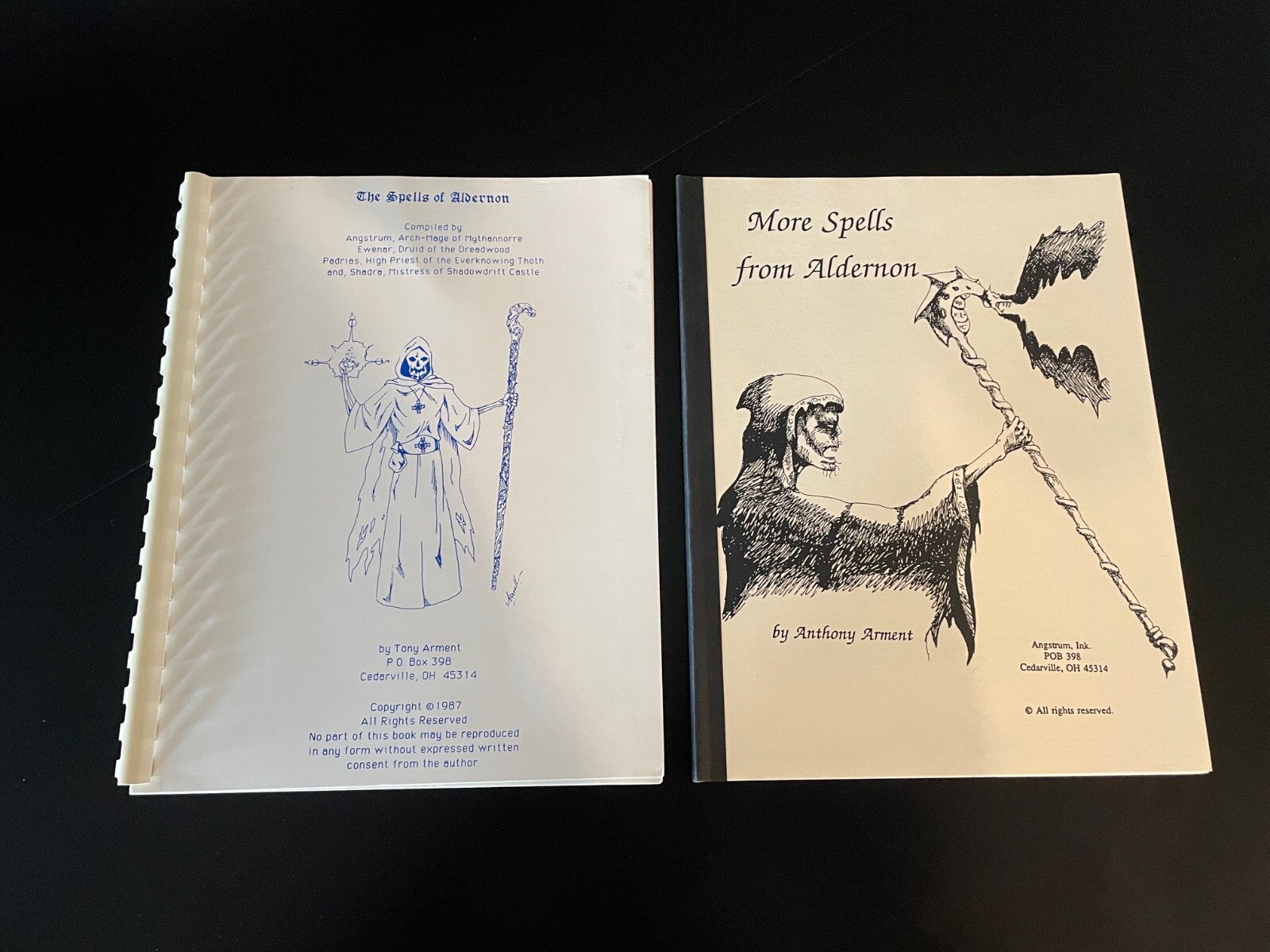Rare Small Press AD&D + Spells More Spells from Aldernon Tony Arment BX 49