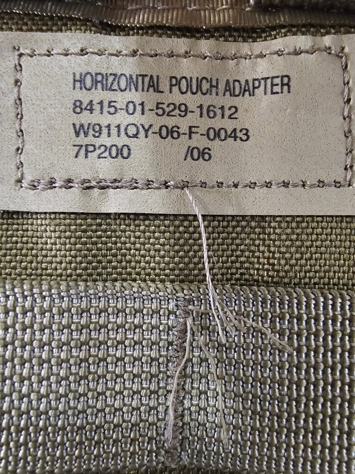 Eagle Industries Horizontal Poucn Adapter