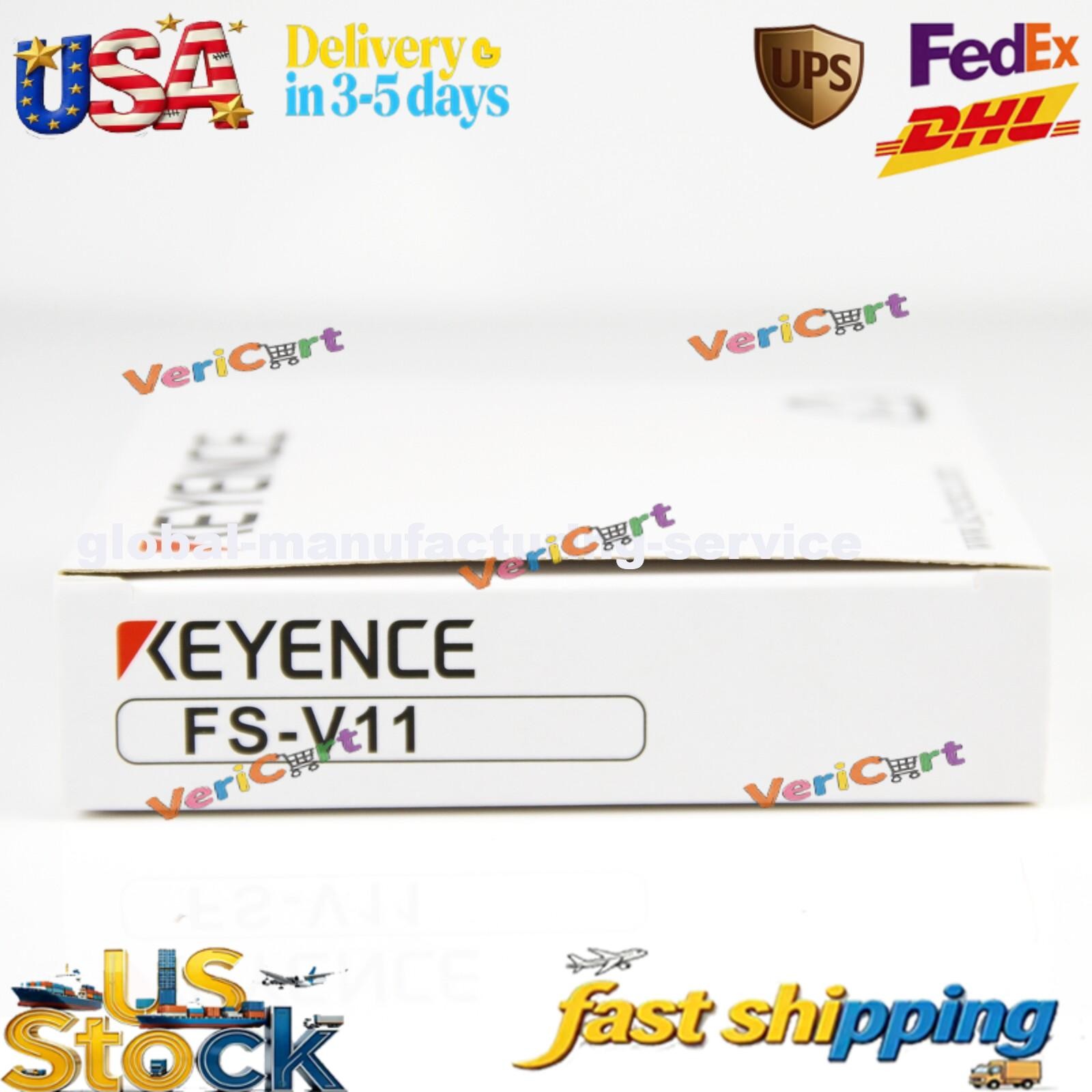 Keyence Sensor Amplifier FS-V11 FSV11 New in Box Free Shipping