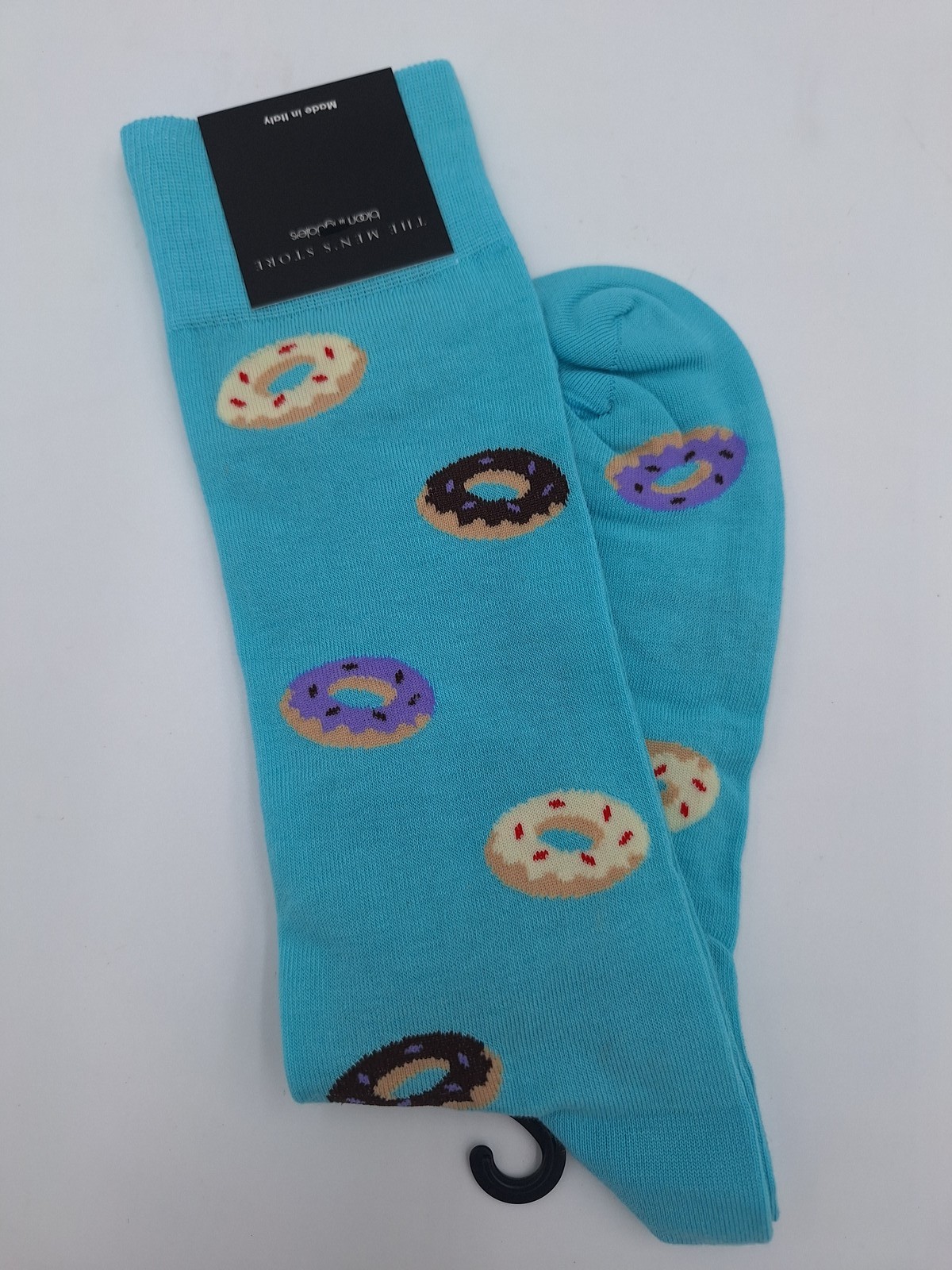DONUTS Novelty Mens Socks The Mens Store Bloomingdales 1 Pair $12 - NWT