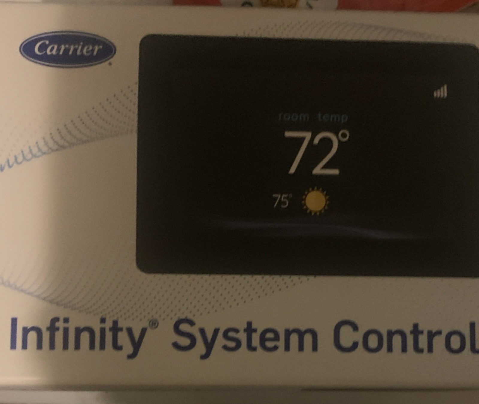Carrier Infinity System Control Wi-Fi Touch Thermostat Alexa SYSTXCCITC01-C
