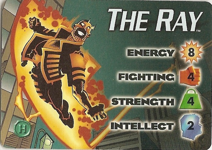OVERPOWER The Ray JLA character