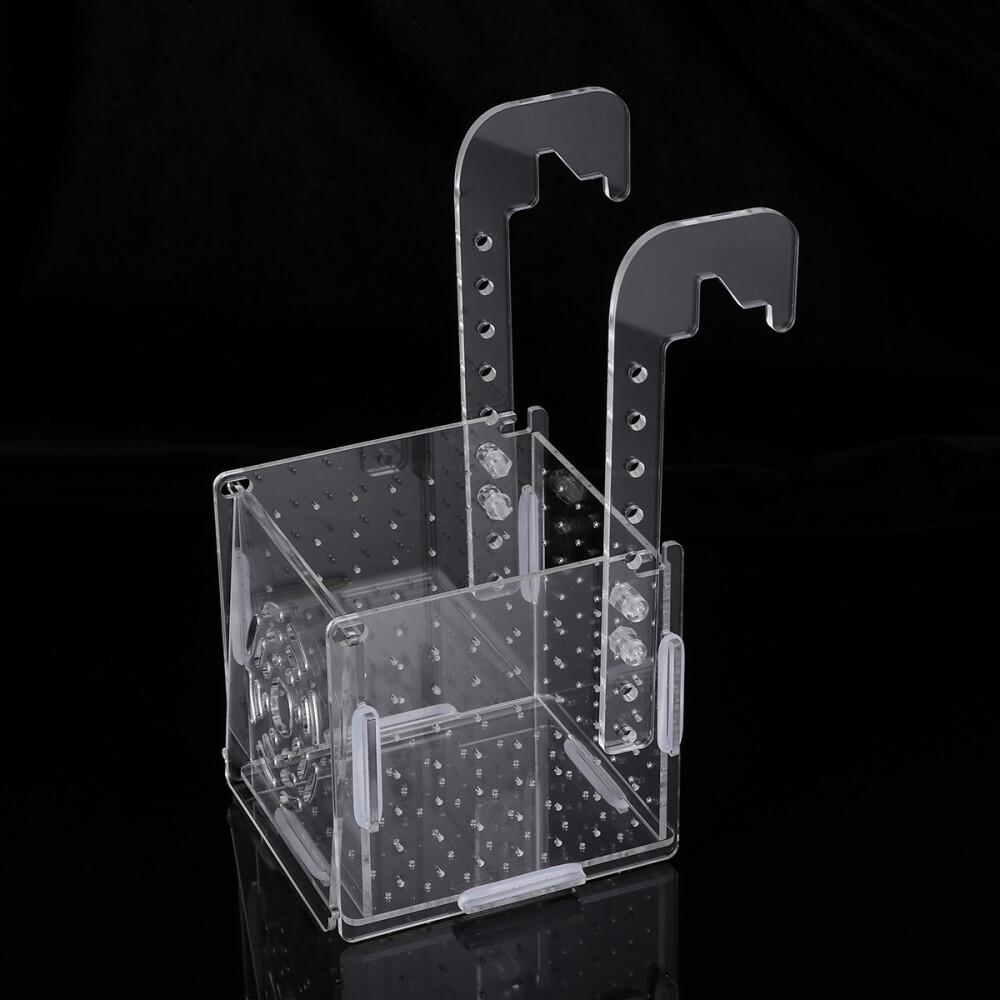 Fish Holder Incubator for Fish Betta Breeding Hatching Boxes Shrimp Holder