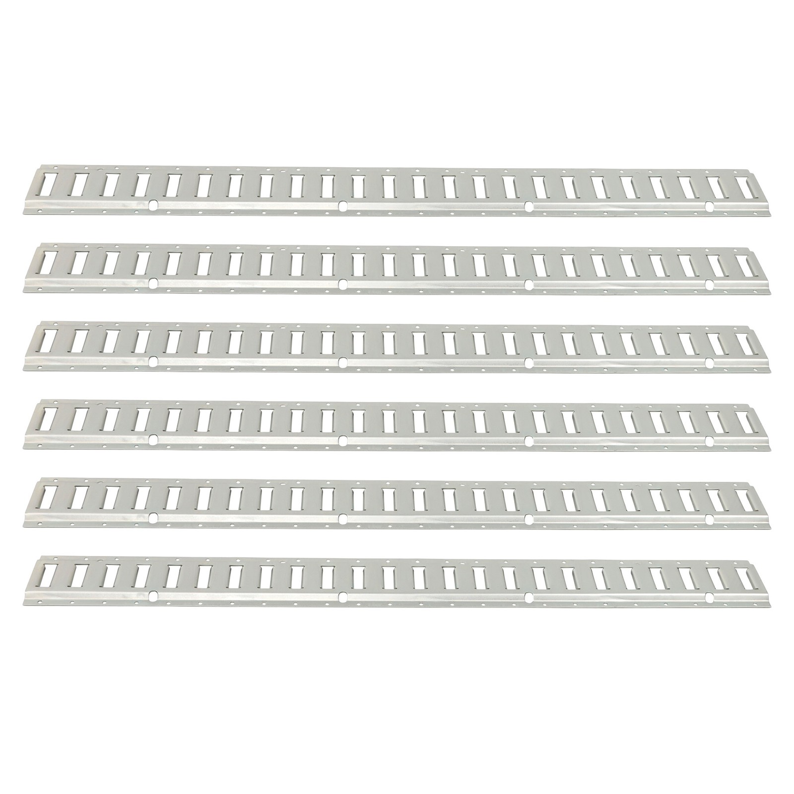 6 Pack Fit For Garages Vans Trailers Labwork E Track Tie Down Rail Kit 4' New