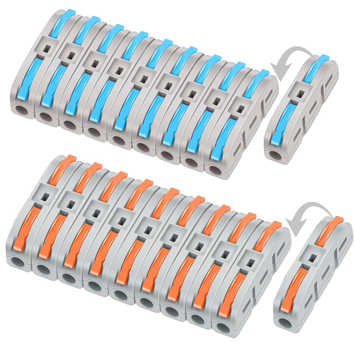 20PCS  Wire & Electrical Connectors, Lever Connectors, Quick Install