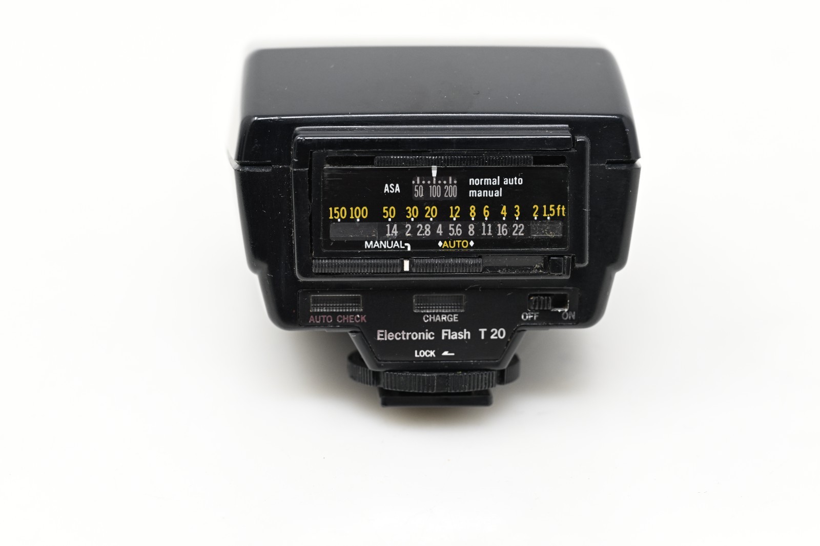 Olympus T20 Electronic Flash With Case #B44
