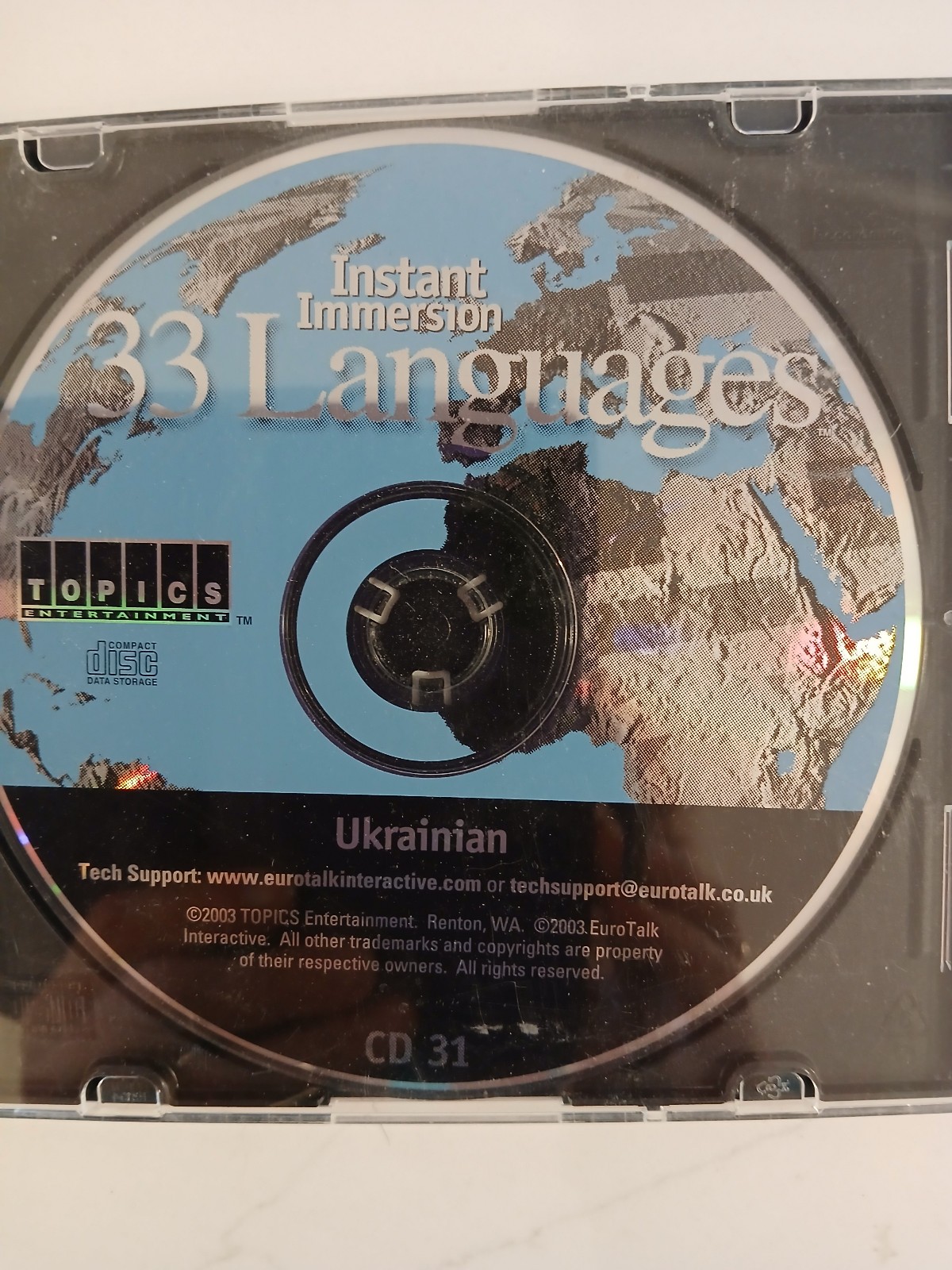 UKRAINIAN INSTANT IMMERSION 33 Languages CD 31