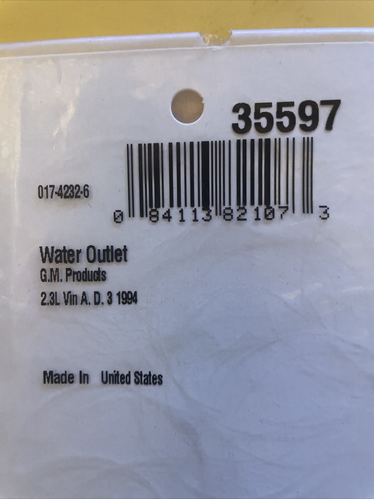Fel-Pro 35597 Engine Coolant Outlet Gasket