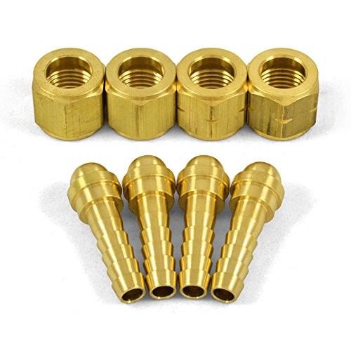 COLIBYOU 1/4" ID Hose Repair Parts Kit, Welding Torch Twin 'B' Size Copper