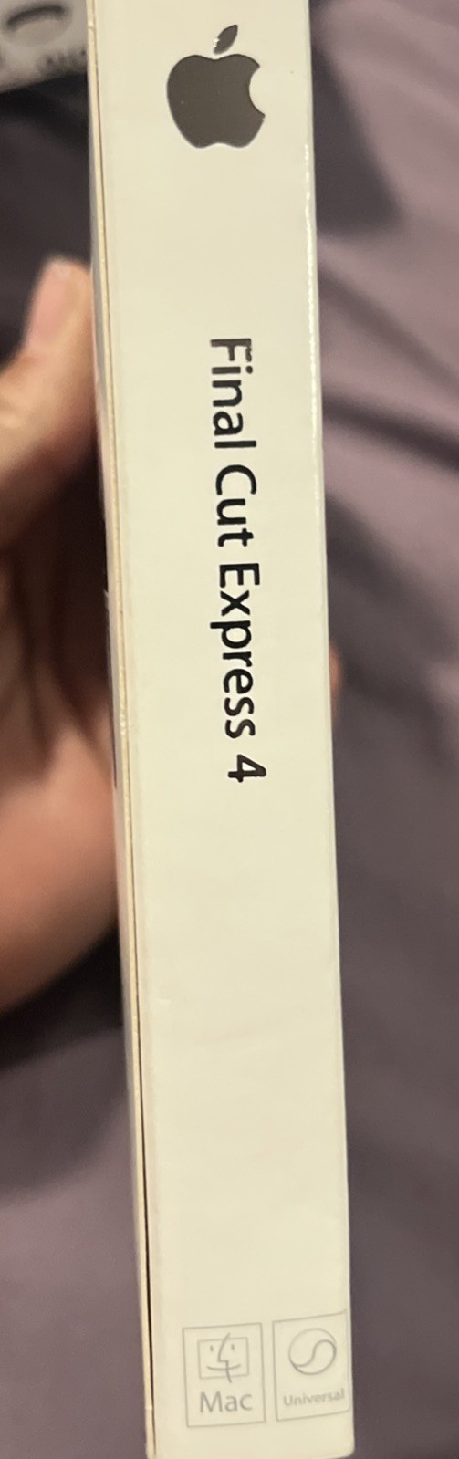 Apple Software Final Cut Express 4 Retail Version MB278Z/A Original Box
